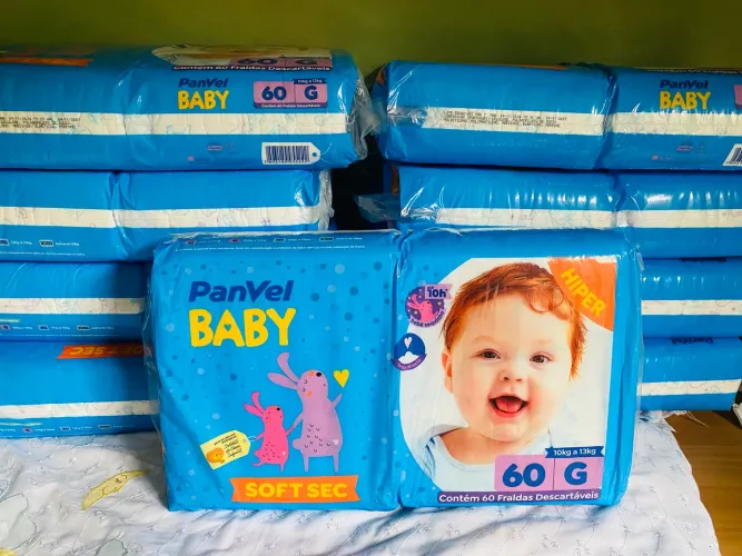 Fraldas tamanho G Mili/ Panvel