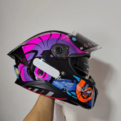 Capacete AXXIS Panther SV. Promoção nesses desenhos 