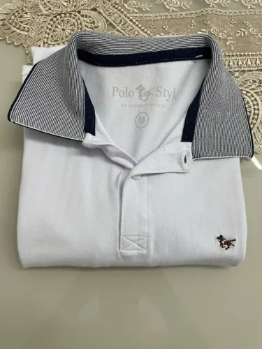 Camisa Polo Style Masculina Branca Tam M - Impecável