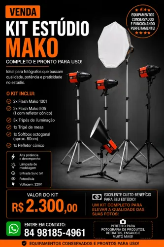 Estudio Fotográfico completo