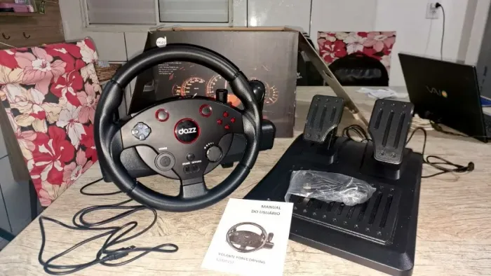 Volante Force Driving Dazz - Semi Novo | Perfeito Estado