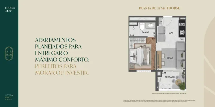 Imóvel para venda tem 32 metros quadrados com 1 quarto em Vila Dom Pedro II - São Paulo -