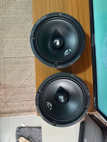 Par de auto falantes Tiger 6 polegadas