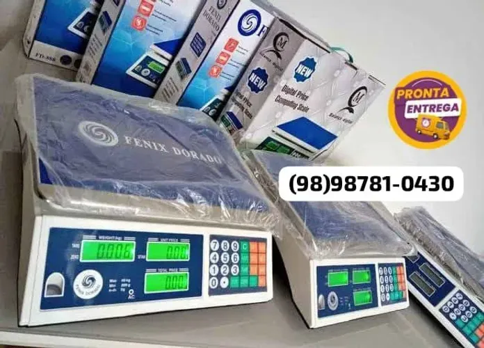Balança Digital 40kg | 3 meses de Garantia + Nota + Entrega
