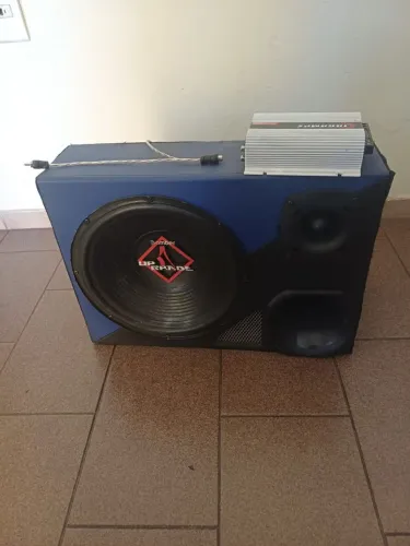 Caixa Trio Automotiva Completa - Subwoofer Bomber Upgrade + Módulo Taramps TS 800X4