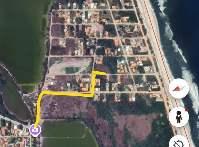 Terreno em  praia seca (Vargas) Araruama Rj