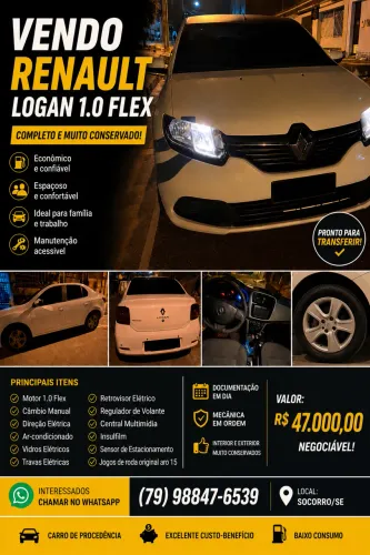 Renault Logan Expression Flex 1.0 12V 4P 2019