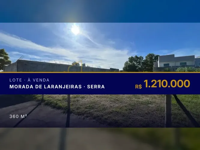 Seu Novo Projeto Começa Aqui: Lote em Morada de Laranjeiras!