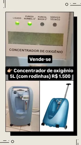 Concentrador de oxigênio 5L