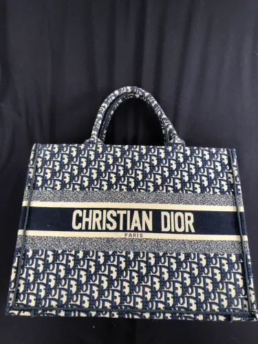 Bolsa Christian Dior azul