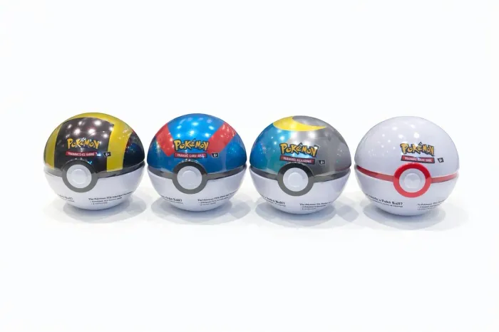 Lata Pokémon TCG Pokeball em Inglês (UNIDADE)