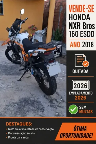 Vendo Honda NXRBros 160