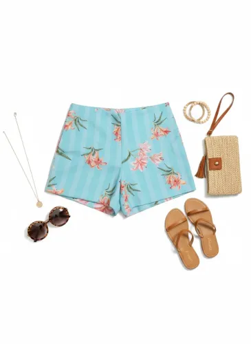 Short linhas e formas tamanho G