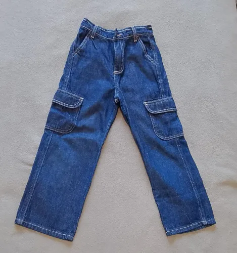 Calça cargo feminina tamanho 6 anos