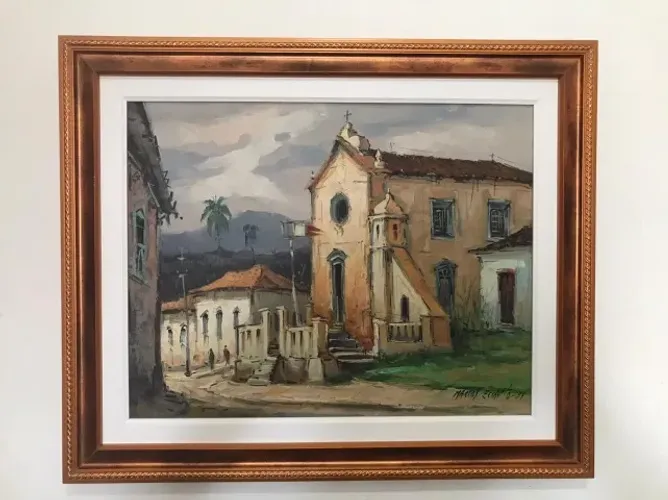Tela de Grande Pintor. Oportunidade de Investimento