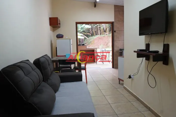 Chacara Mobiliada 100m², com 2 quartos, 5 vagas de garagem à Locação Chacara das Lavras