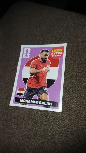 Figurinha Panini Extra Sticker Mohamed Salah - Copa do Mundo 2026