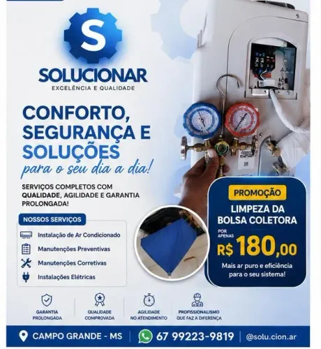 Limpeza de ar condicionado