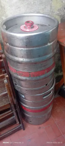 Barril chopp 50 litros, casco vazio 2 unidade 21 96505 zap1522
