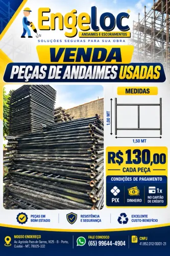 vendo andaime cavalete