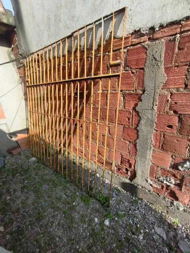Portão de garagem ferro 