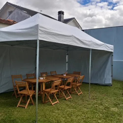TENDA SANFONADA 6X3