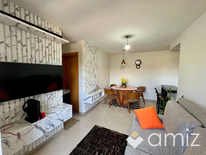 Apartamento Mobiliado na Região do Setor Novo Mundo