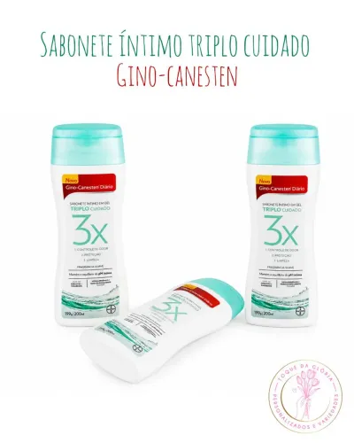 Sabonete íntimo Gino-canesten 