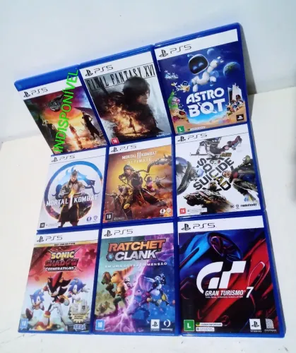 Jogos PS5 (Valores de cada na Descrição) Entrega.