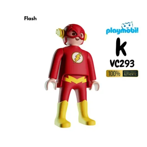Flash Colecionáveis Surpresas Kinder Ovo DC Playmobil 2026