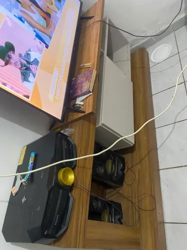 Rack com painel 