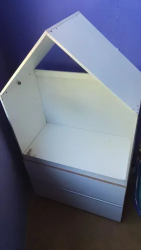 Armário infantil estilo casinha