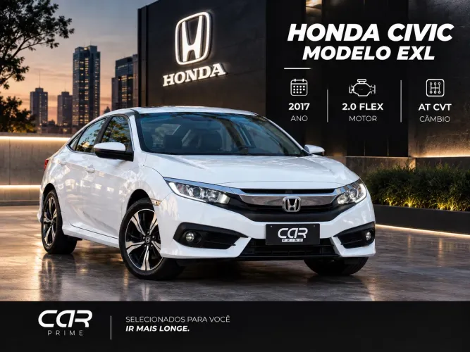 Honda Civic Sedan EXL 2.0 Flex 16V Aut.4p 2017
