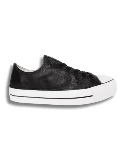 tênis qix hills low plataforma Diversos tamanho couro feminino