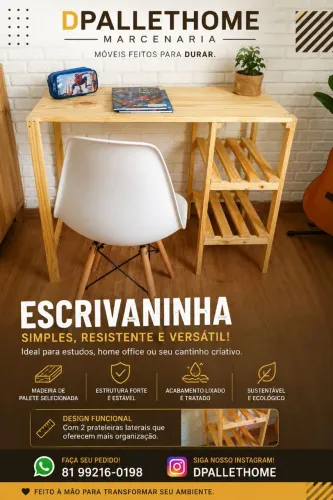 Escrivaninha de Pálete