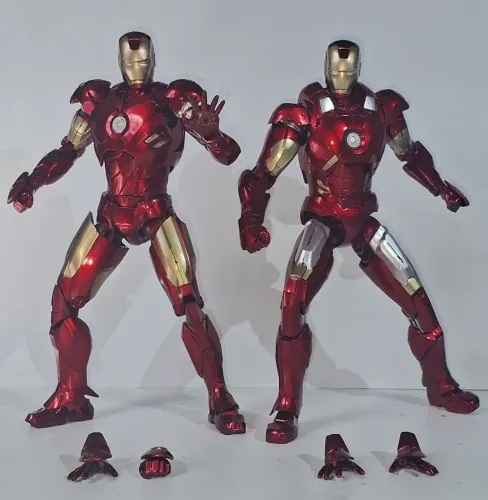 Homem de ferro fondjoy mark 4 e 7 estilo marvel legends ORIGINAL.