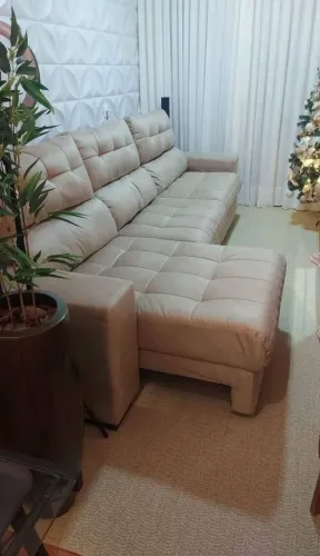 SOFÁ RETRÁTIL E RECLINÁVEL 3,22m ? CONFORTO PREMIUM