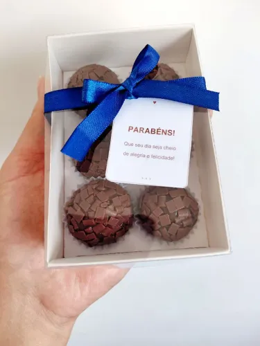Caixa brigadeiro presente
