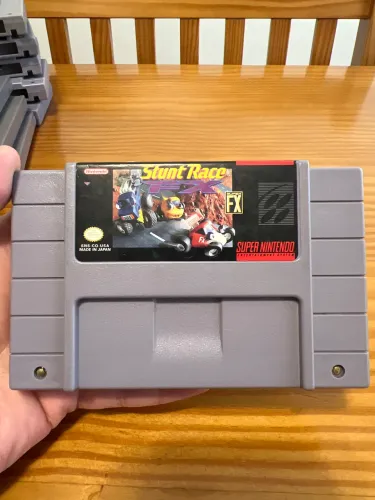 Jogo Original Stunt Race FX para Snes (Super Nintendo)