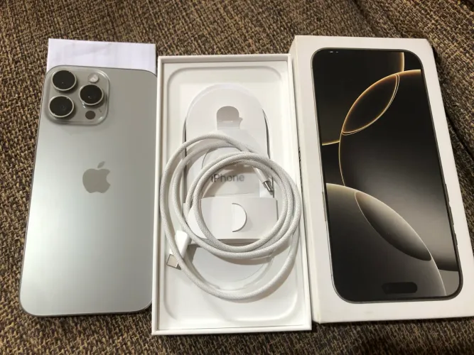 Vendo iphone 16 pro Max de 256GB, sou de castanhal 