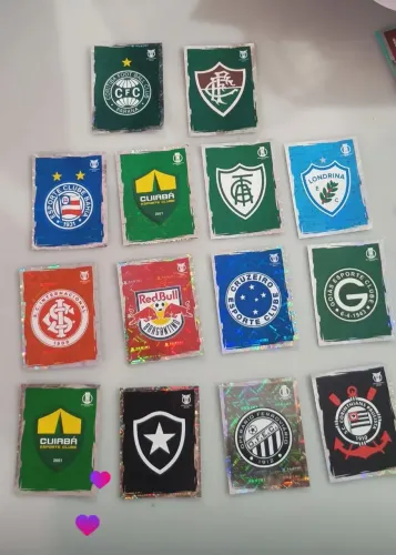 Figurinhas do brasileirão 2026