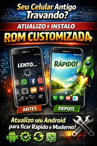 Atualizo android(se possivel)/ Instalo Rom Customizada