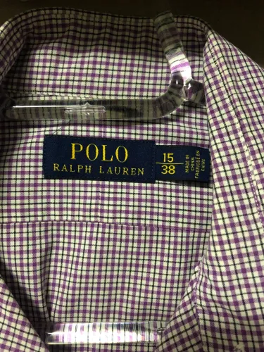 Camisa social xadrez Polo Ralph Lauren original comprada nos EUA