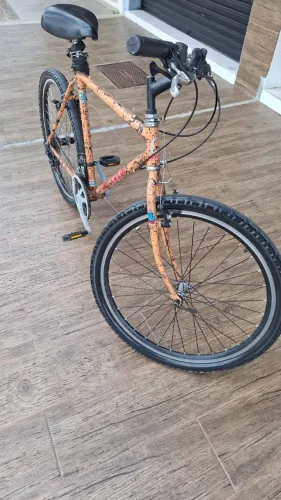 Bicicleta Caloi ATN anos 80 aros 26 aero, cubos rolamentados 790,00 somos loja