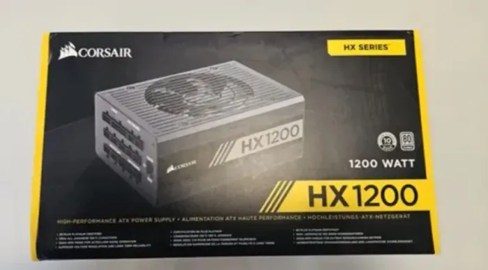 Fonte HX1200 Corsair 80 plus platinum