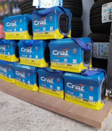 Bateria 45 amperes CRAL