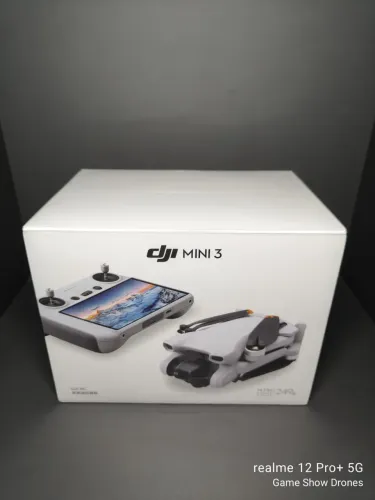 Drone dji Mini 3 standard com tela RC - lacrado novo