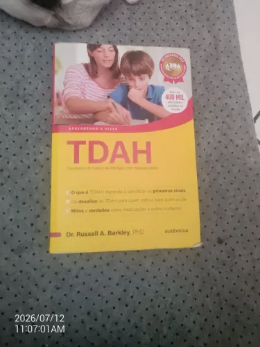 Livro TDAH: Transtorno do Déficit de Atenção com Hiperatividade - Russell A. Barkley