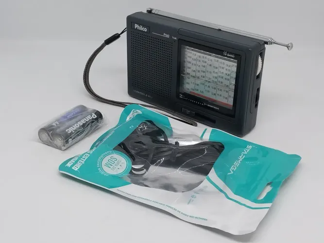 Rádio Multibandas Philco PH60 10 bandas bem bonito e funcionando