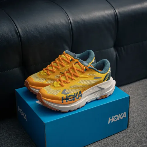 Hoka one one mafate x amarelo